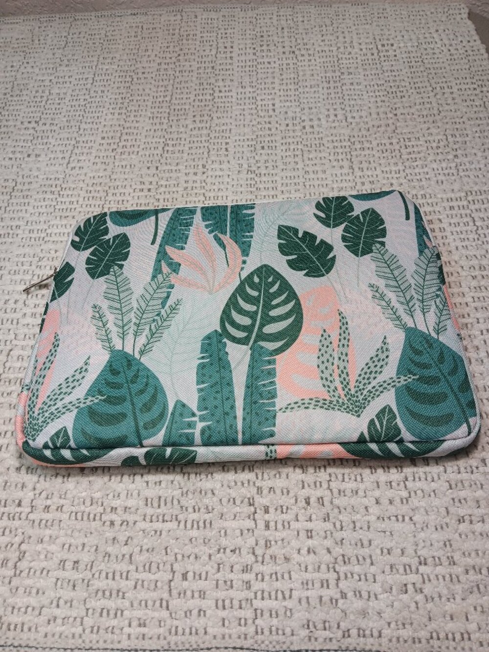 Once Upon a Book Club tropical print padded book laptop or tablet sleeve case
